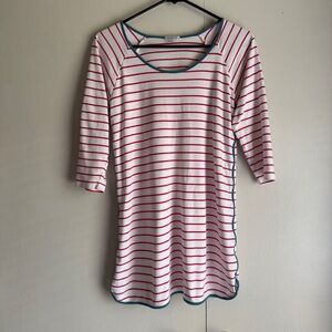 Lake Women’s Pima Cotton Striped Pajama Top Size XS